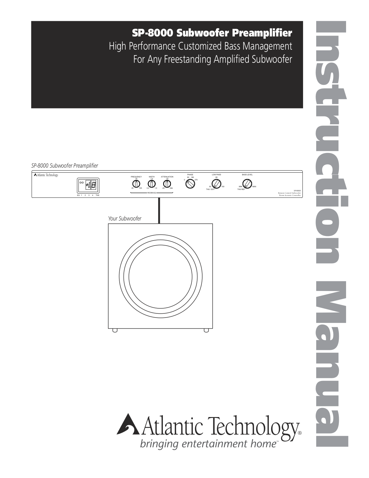 Atlantic Technology SP-8000 User Manual