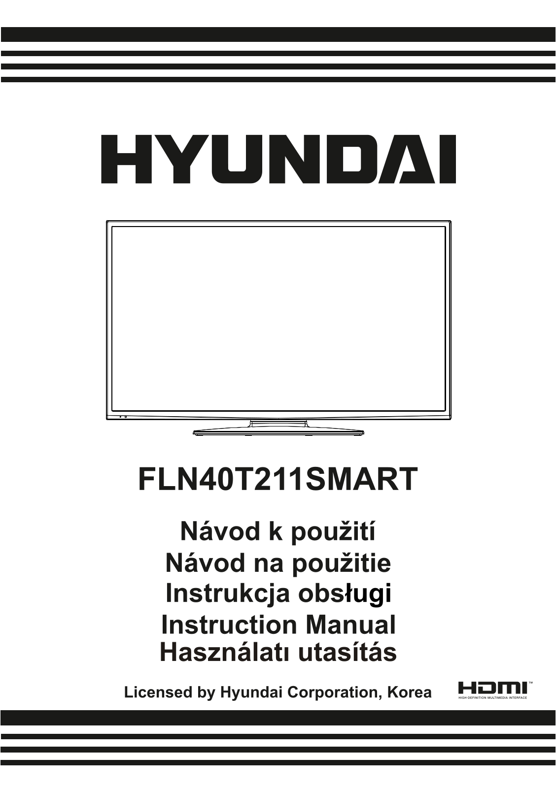 Hyundai FLN 40T211 SMART Manual