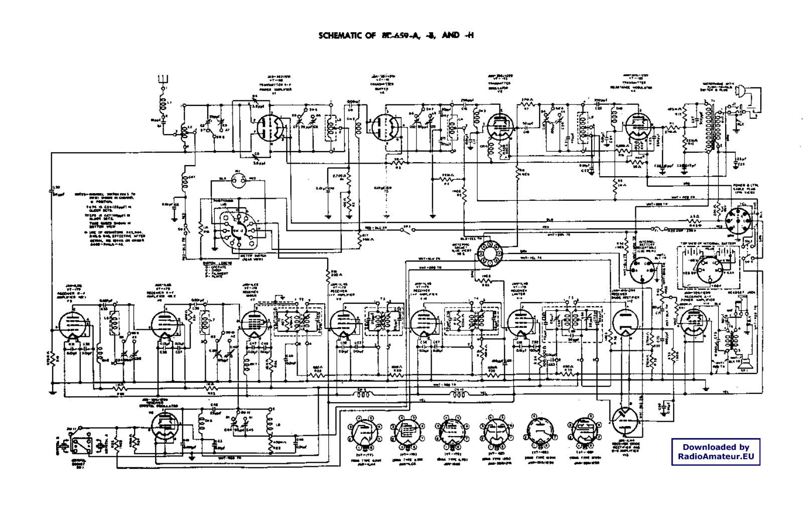 Pozosta BC-659A Schematic