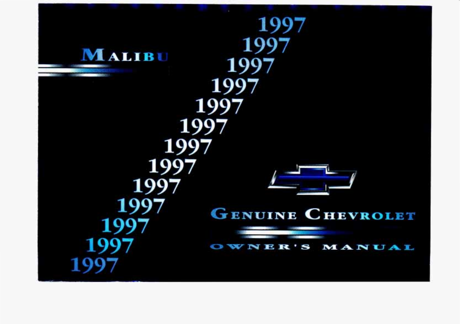 Chevrolet Malibu 1997 Owner's Manual