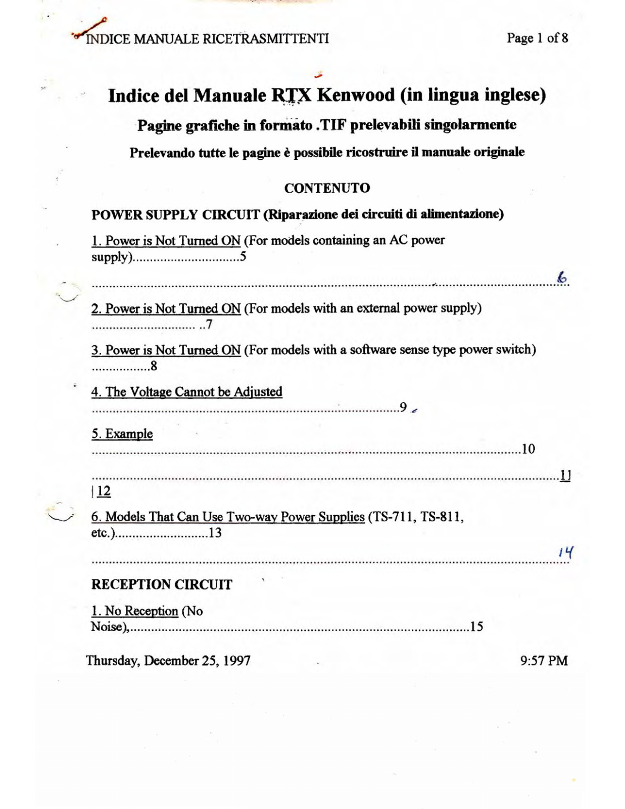 Kenwood RTX troubleshooting guide