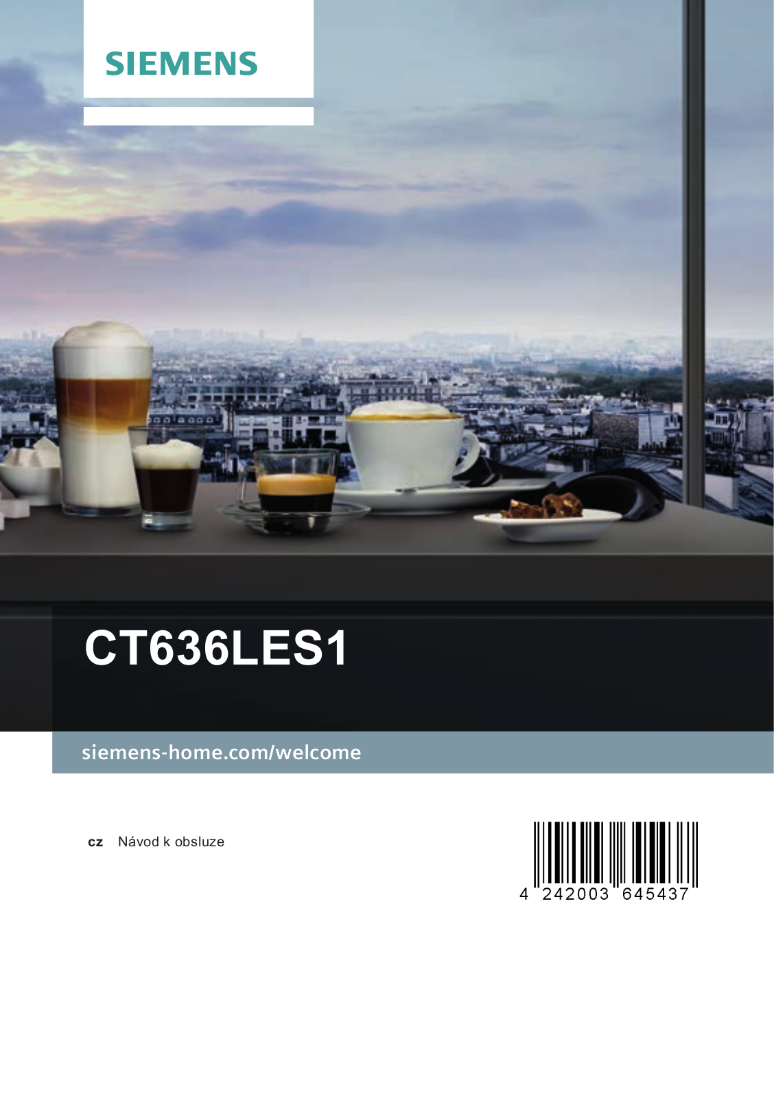 Siemens CT636LES1 User Manual