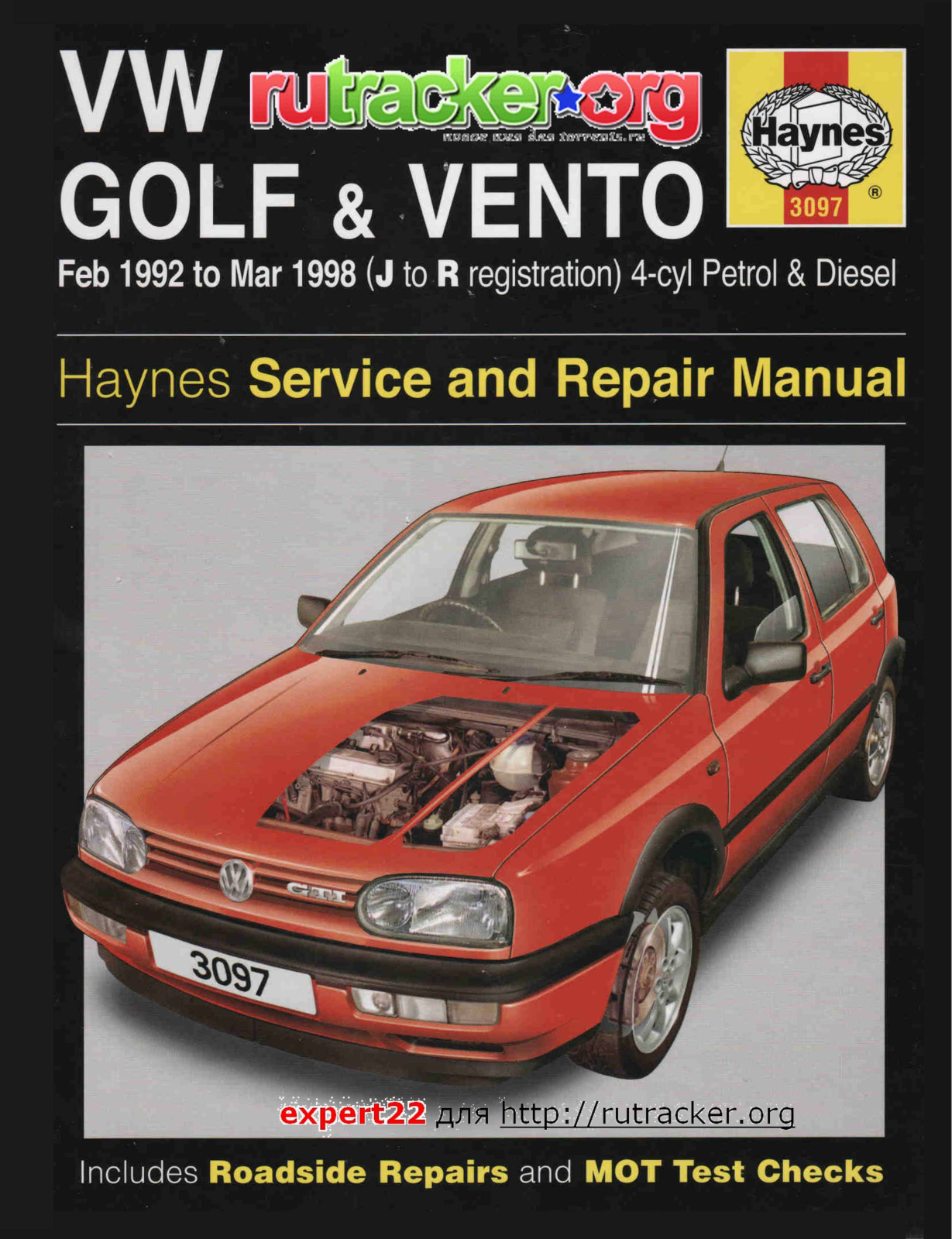 Volkswagen Vento 1992 1998 User Manual