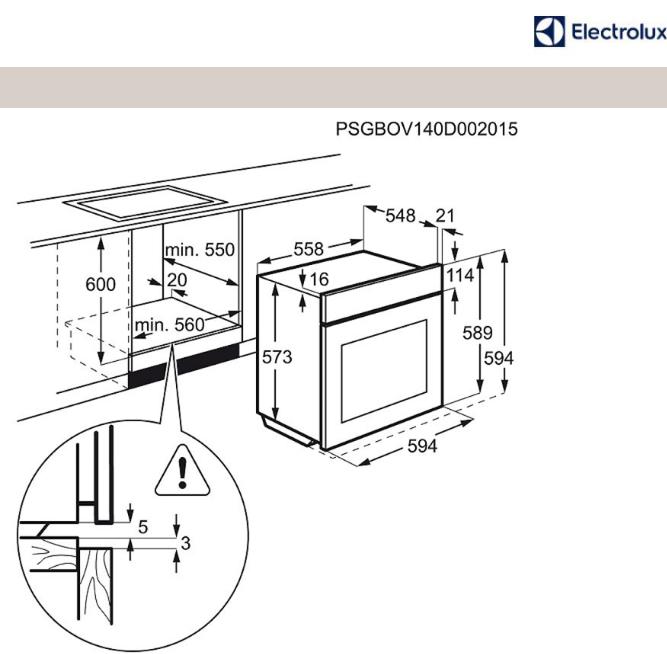Electrolux EOV5700BOX product sheet