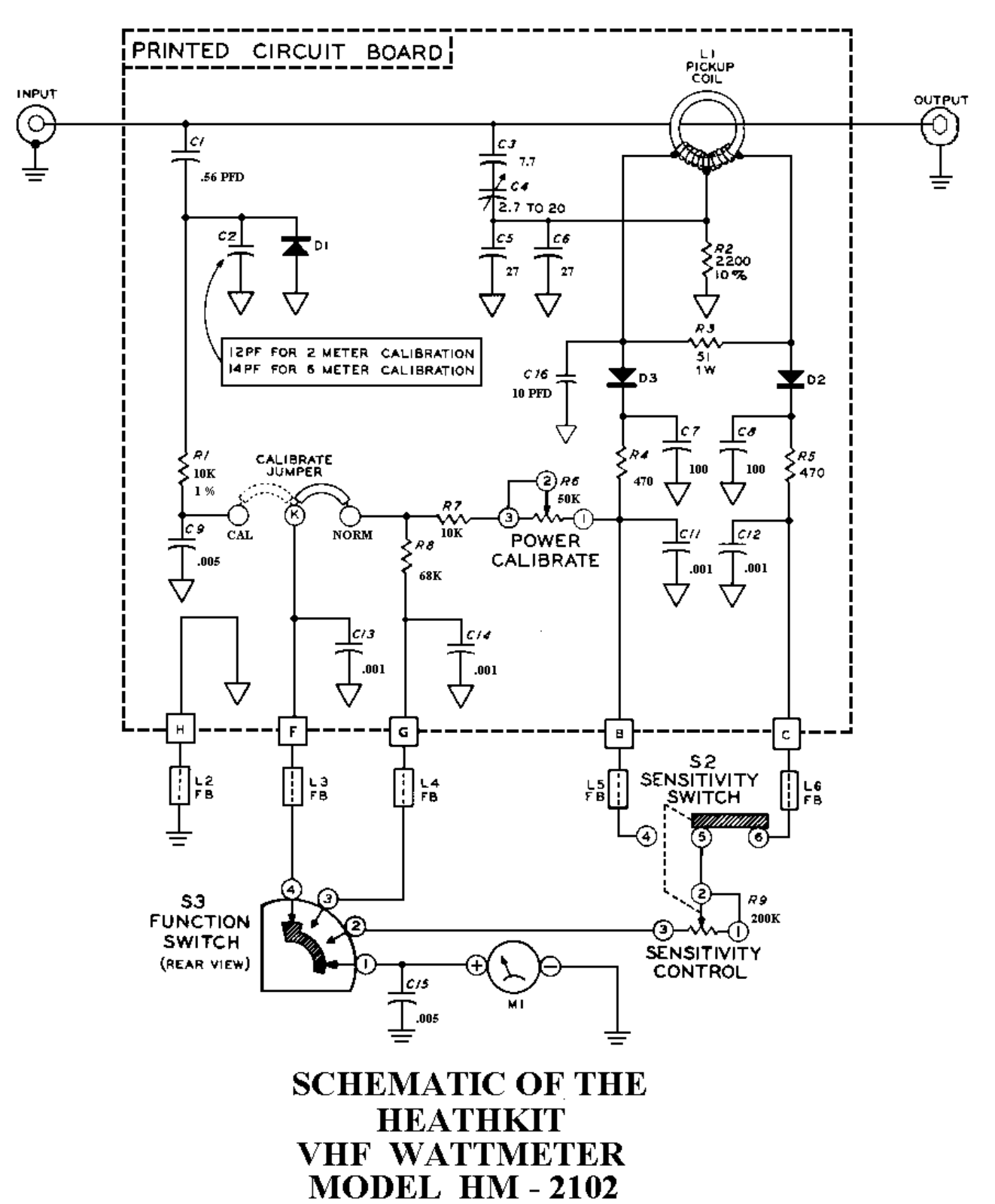 Heath Company HM-2102 Schematic