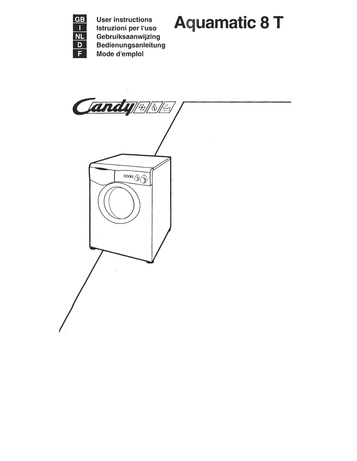 CANDY AQUA 8T User Manual