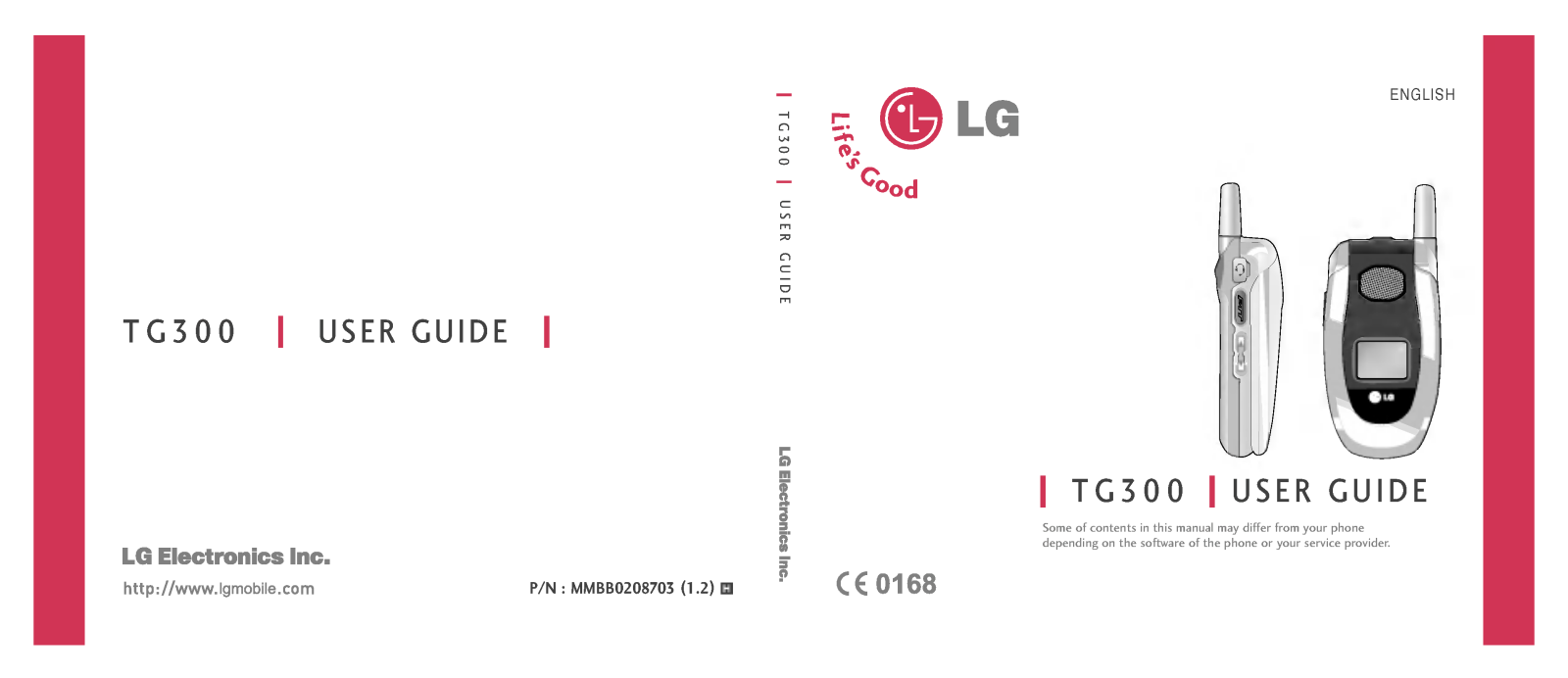 LG TG300 Owner’s Manual