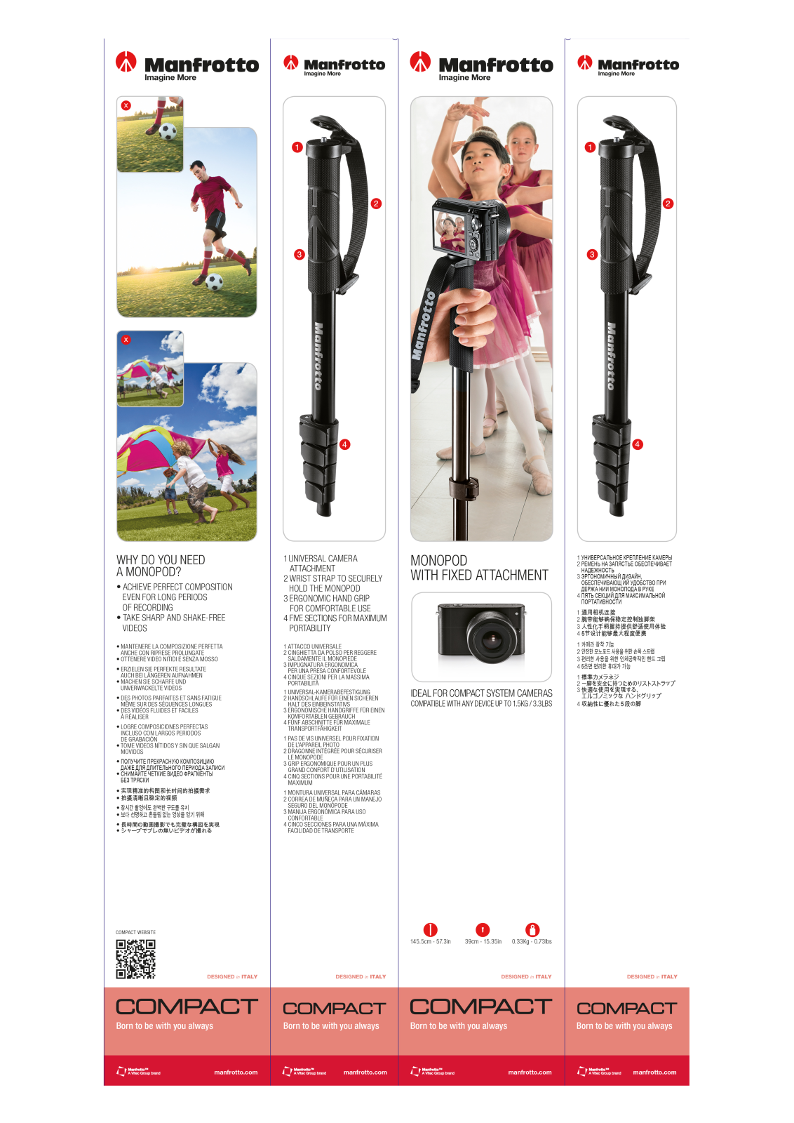 Manfrotto MMCOMPACT-RD User Manual