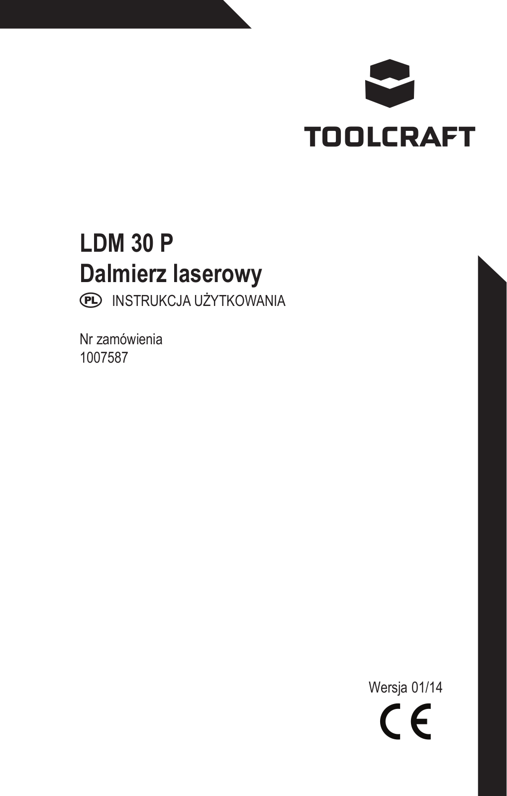 TOOLCRAFT LDM 30 P User guide