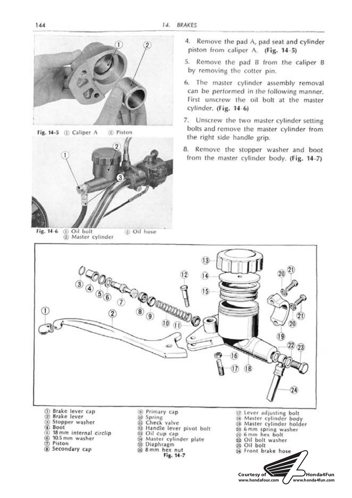 Honda CB750 Service Manual 4