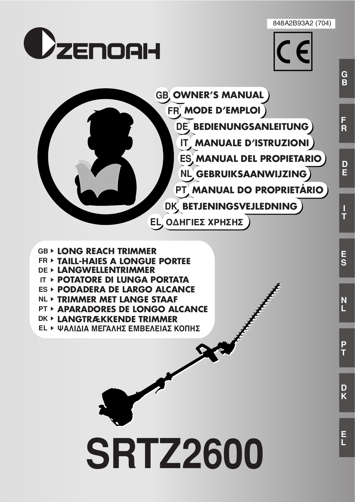 Zenoah SRTZ2600 User Manual