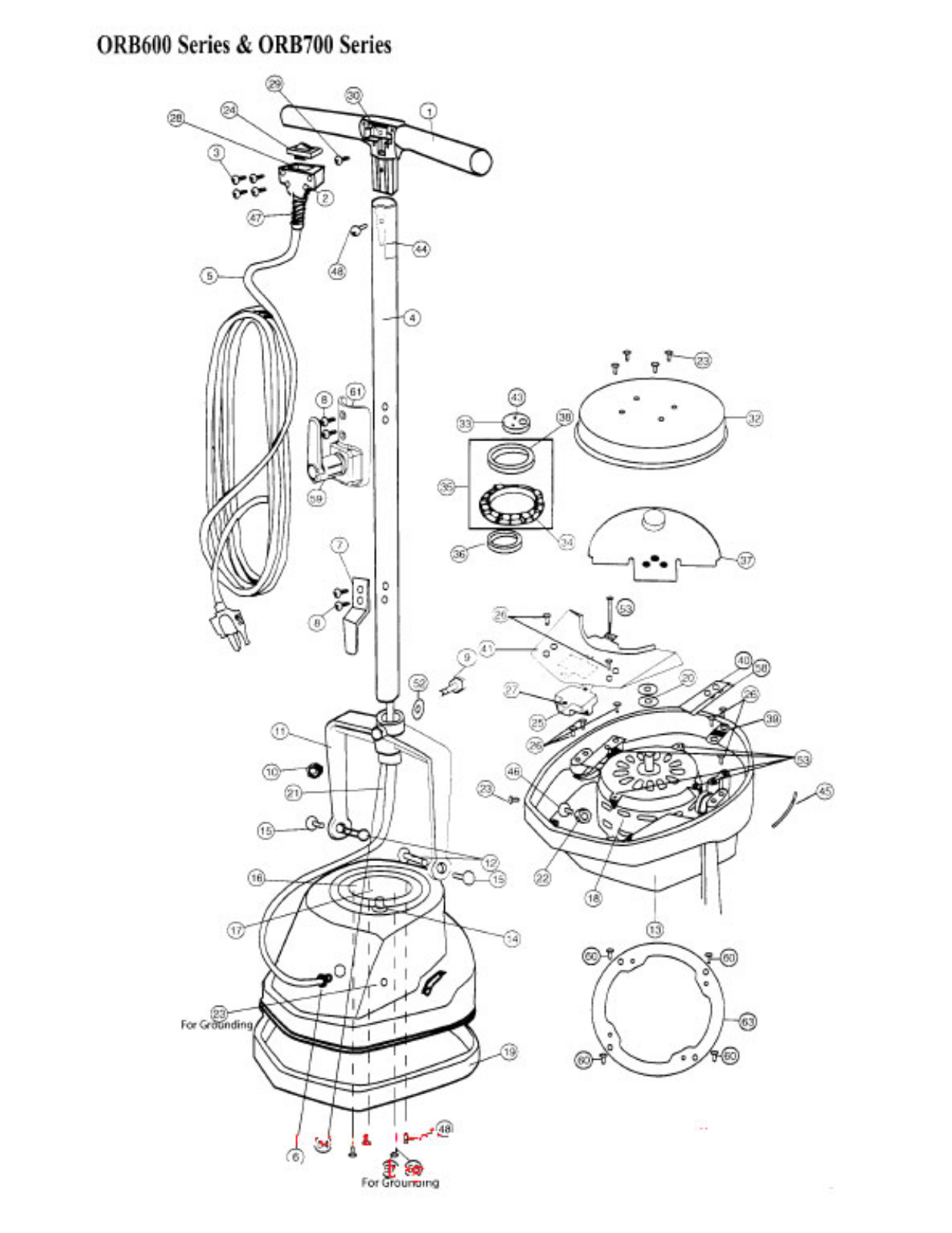 Oreck Orb600, Orb700 Owner's Manual