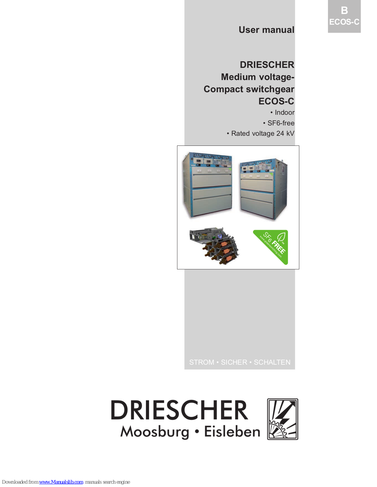 DRIESCHER ECOS-C User Manual