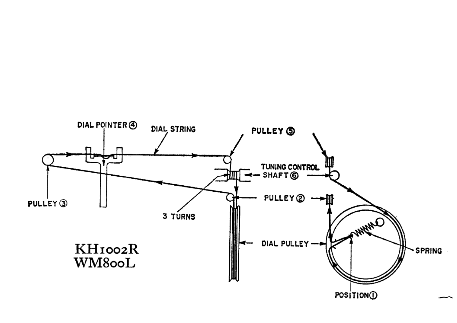 Hitachi KH-1002-R Schematic