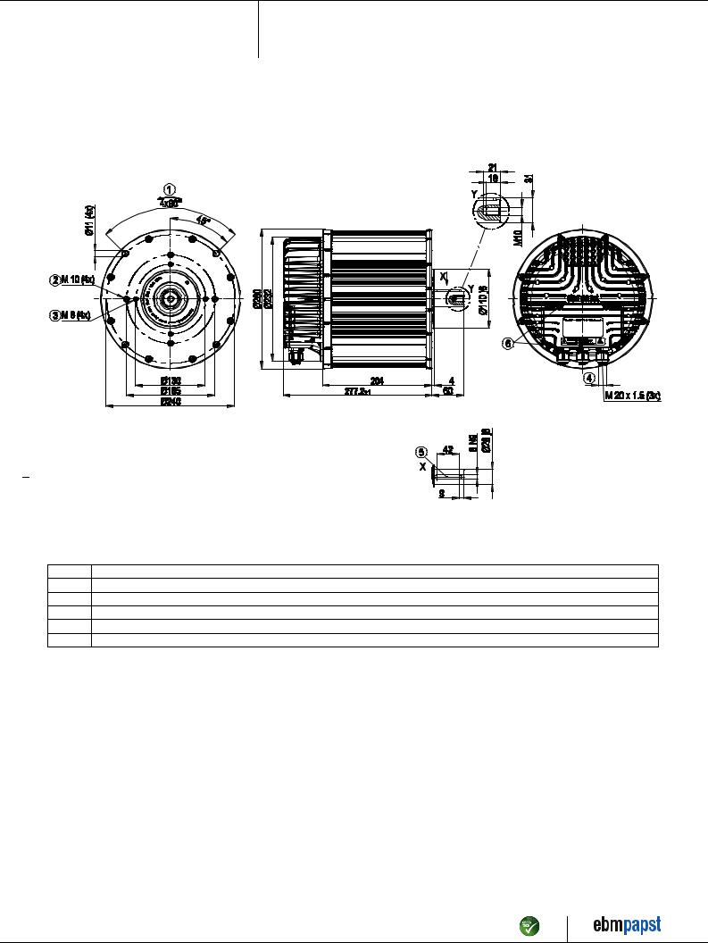 ebm-papst M3G150-IF21-52 User Manual