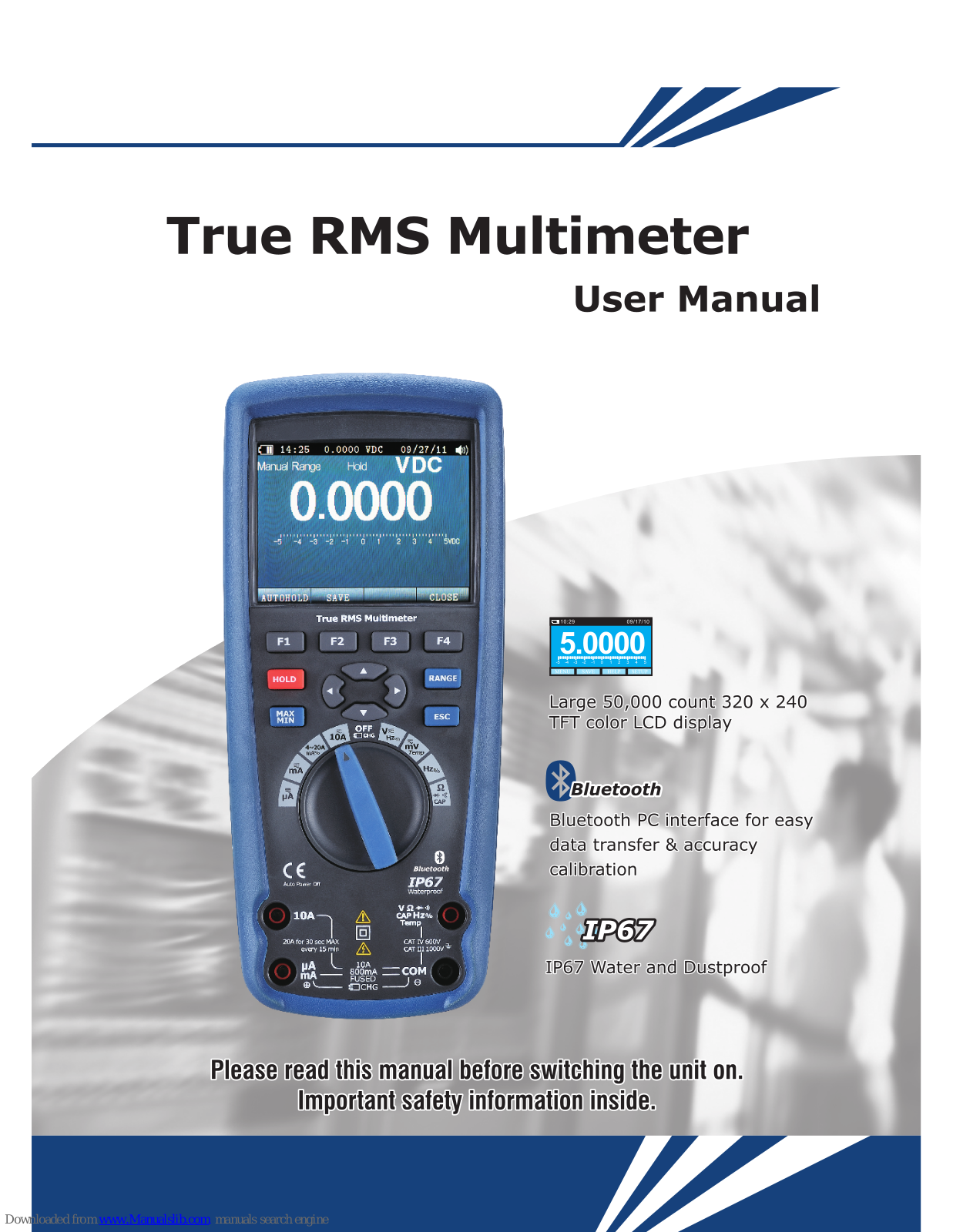 CEM DT-9987 User Manual