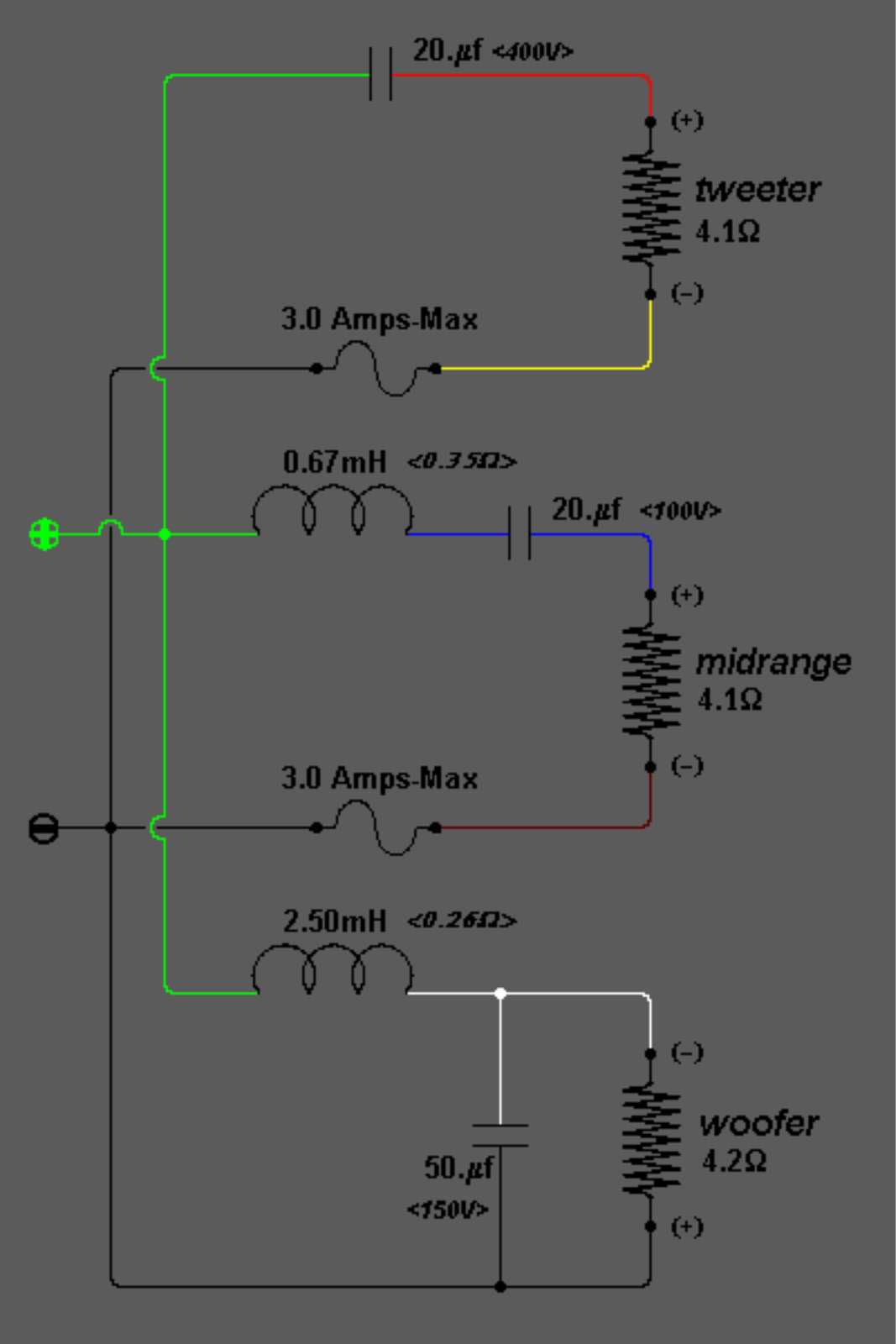 Magnepan MG-2.7 Schematic