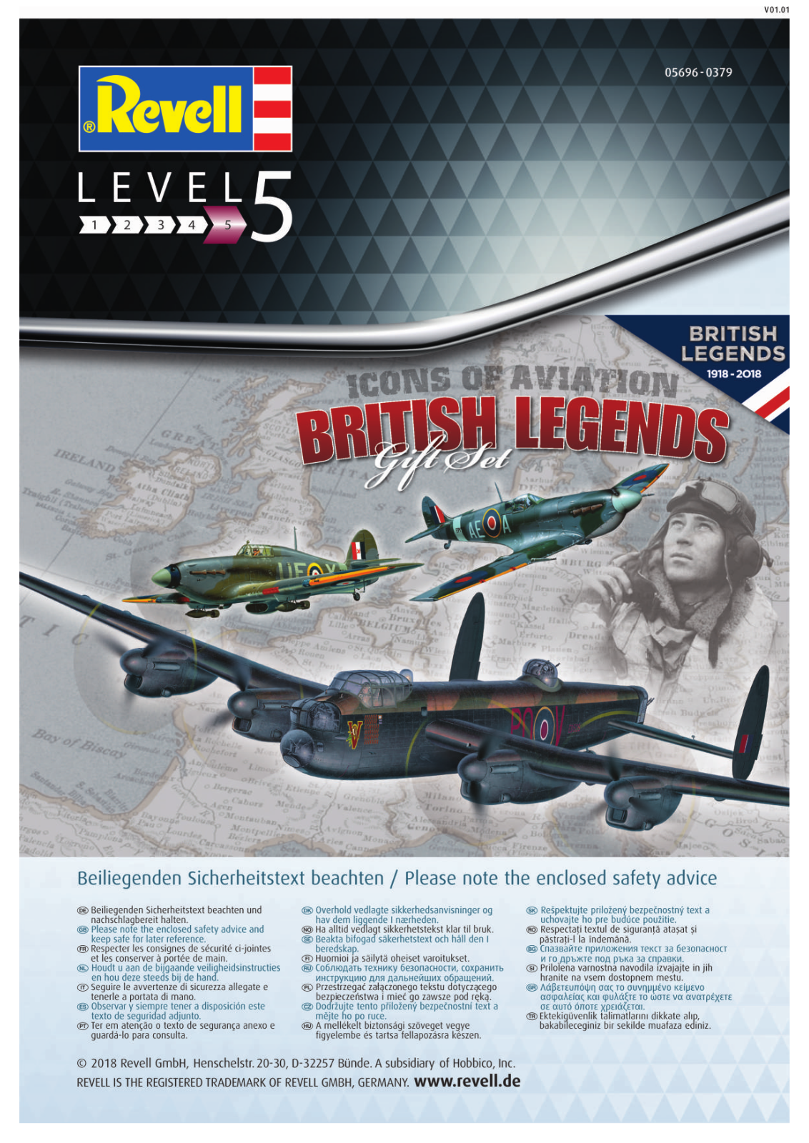 Revell British Legends Geschenkset User Manual