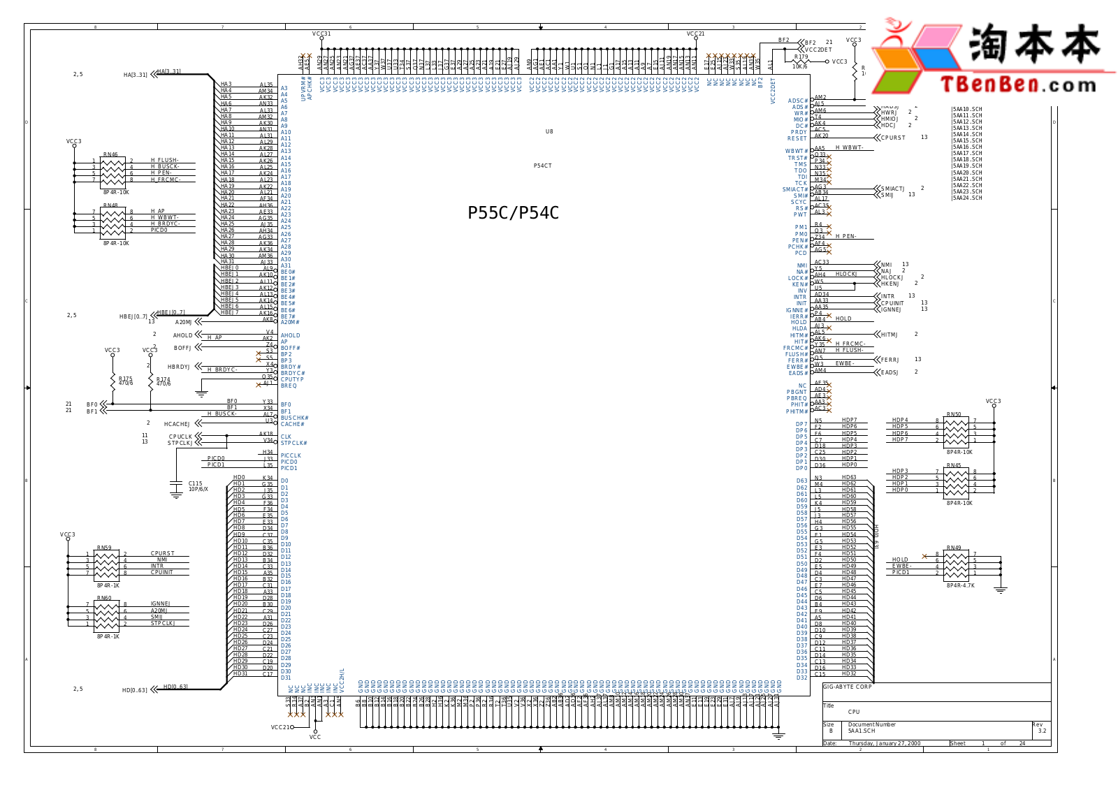 Gigabyte 5AA1.SCH Schematic rev.3.2