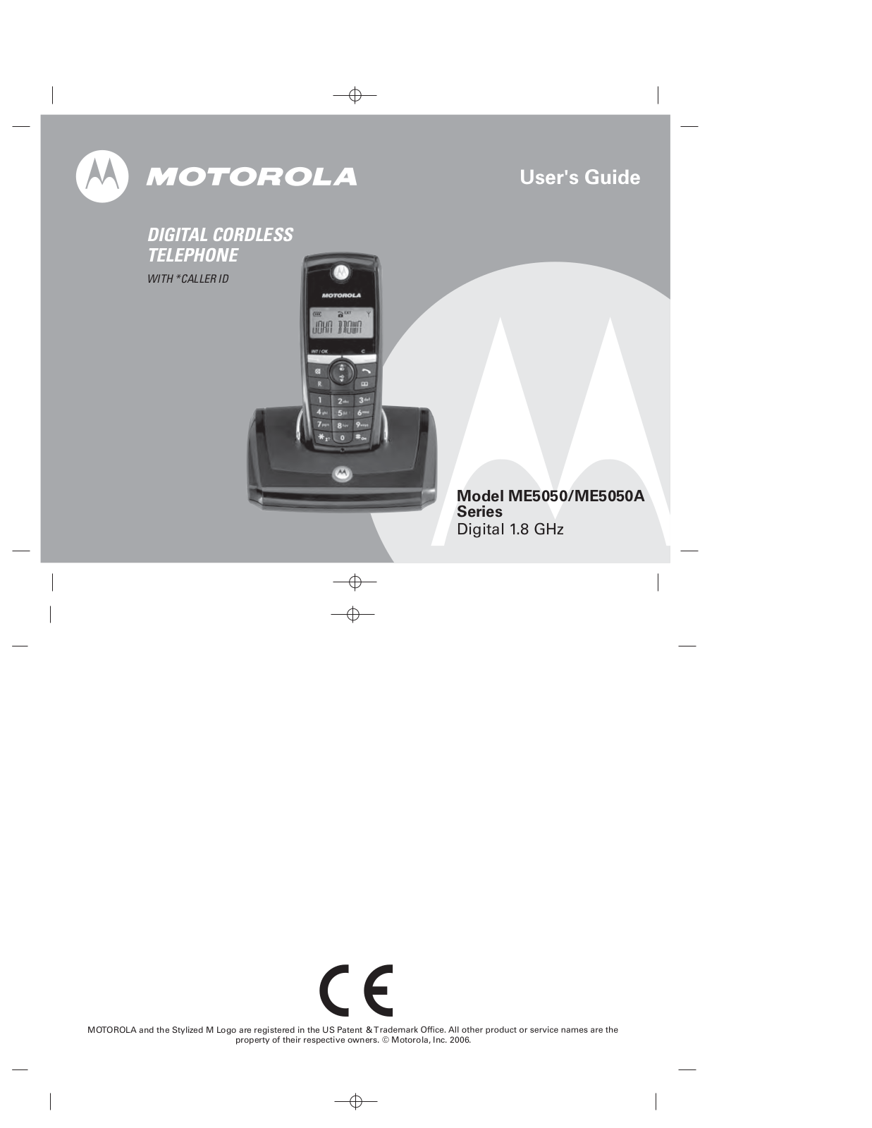 Motorola ME5050A, ME5050 user Manual