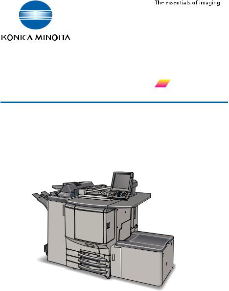 Konica minolta BIZHUB PRO C5500 User Manual