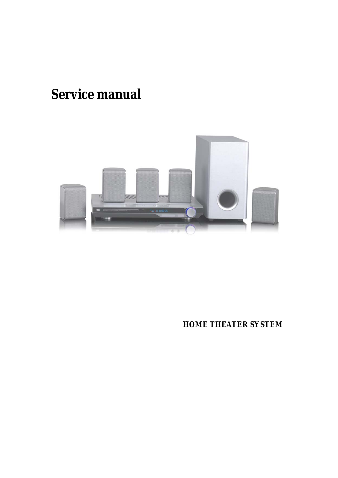 Sansui HT-5002 Service Manual