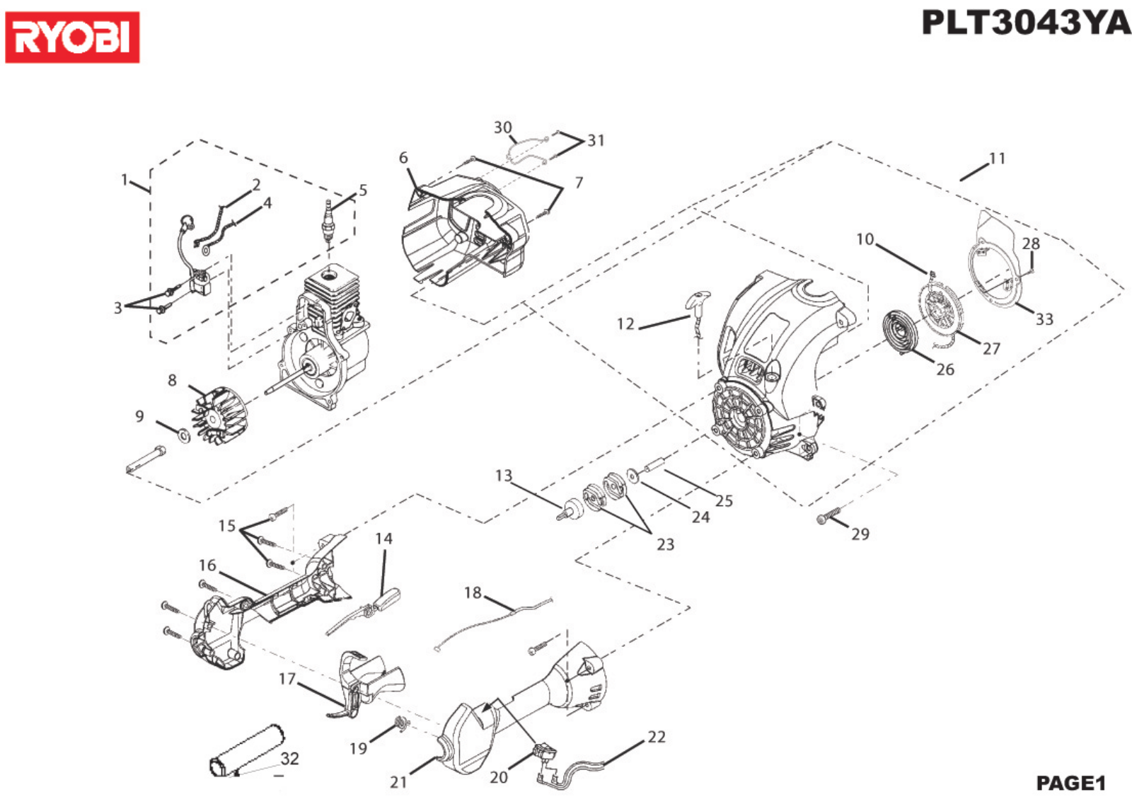 Ryobi PLT3043YA User Manual