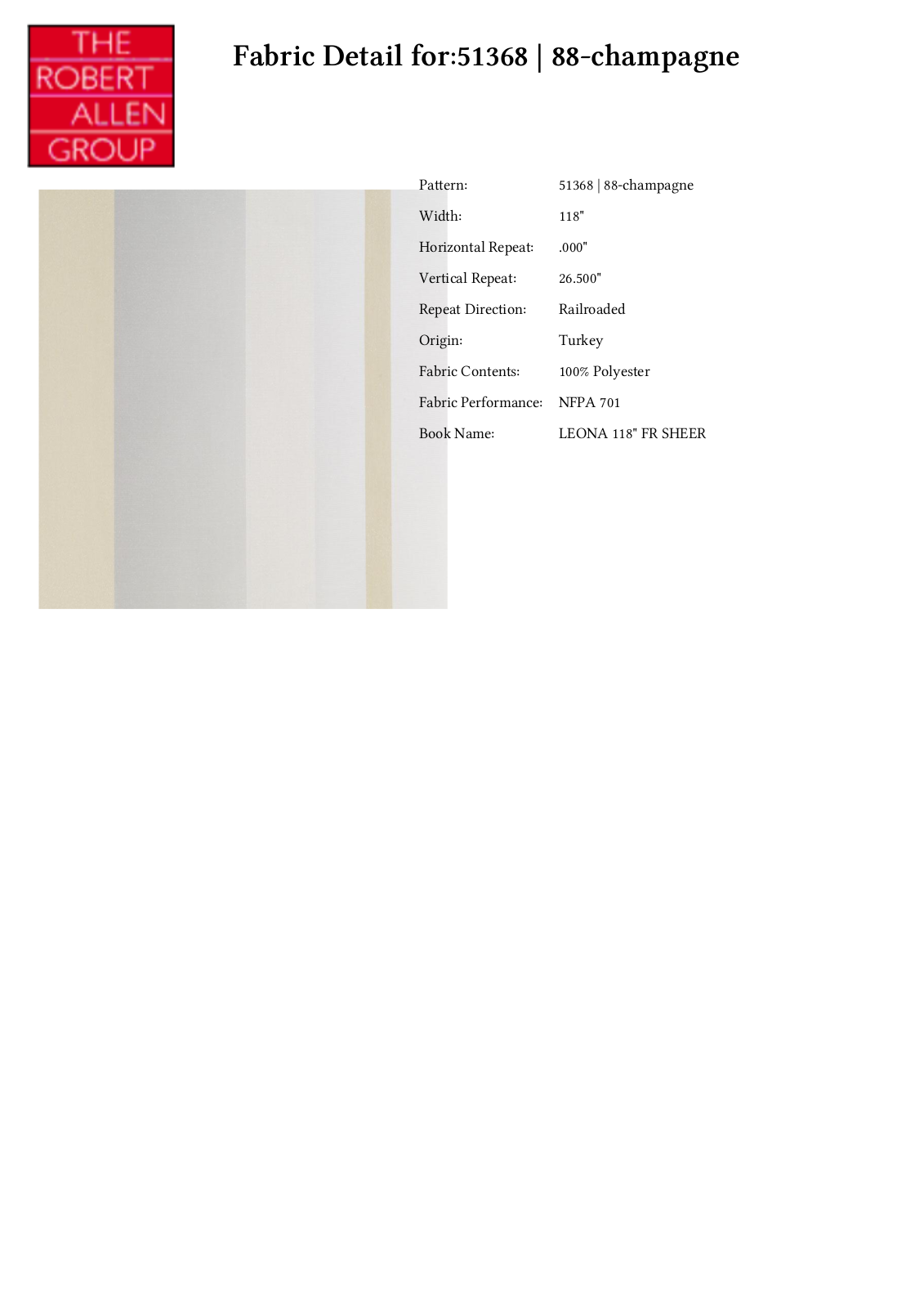 Duralee CRAL4049 Specifications - ManualMachine.com