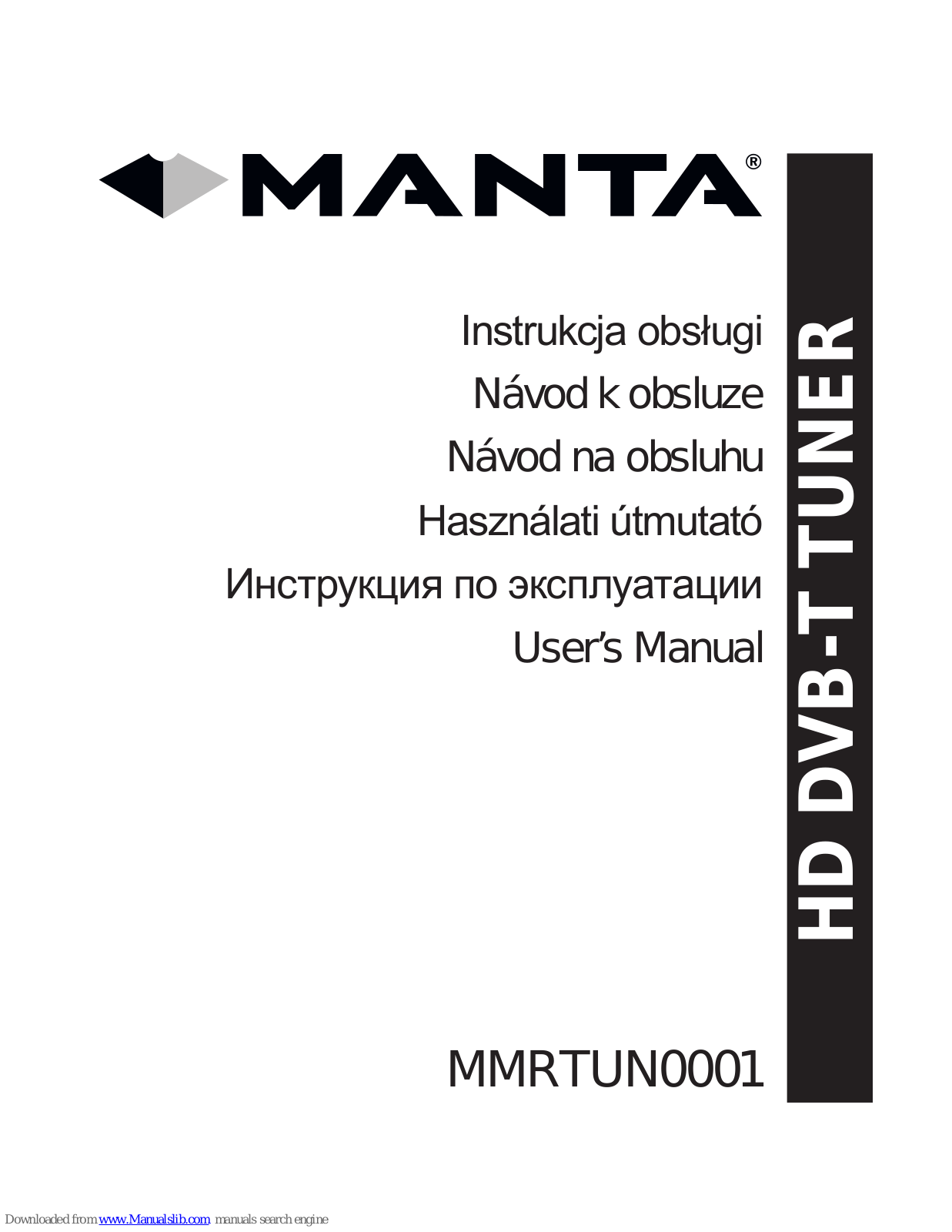 Manta MMRTUN0001 User Manual