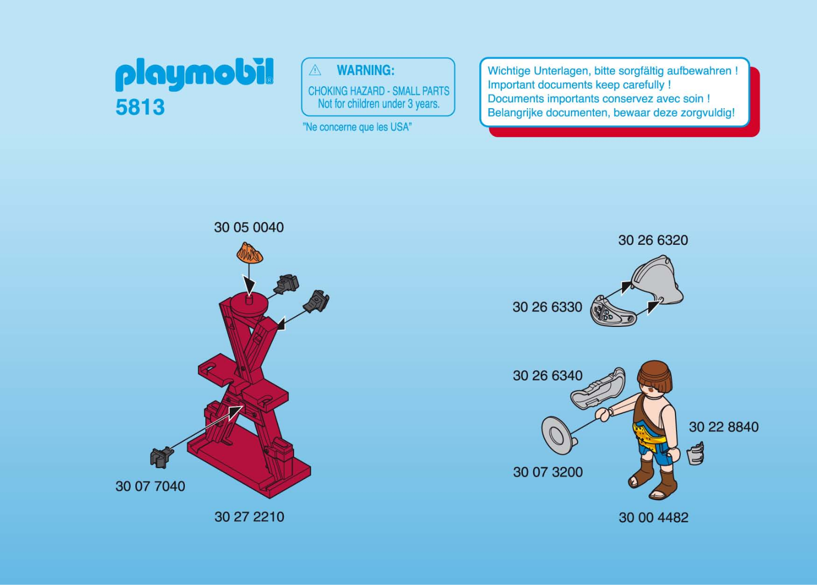 Playmobil 5813 Instructions