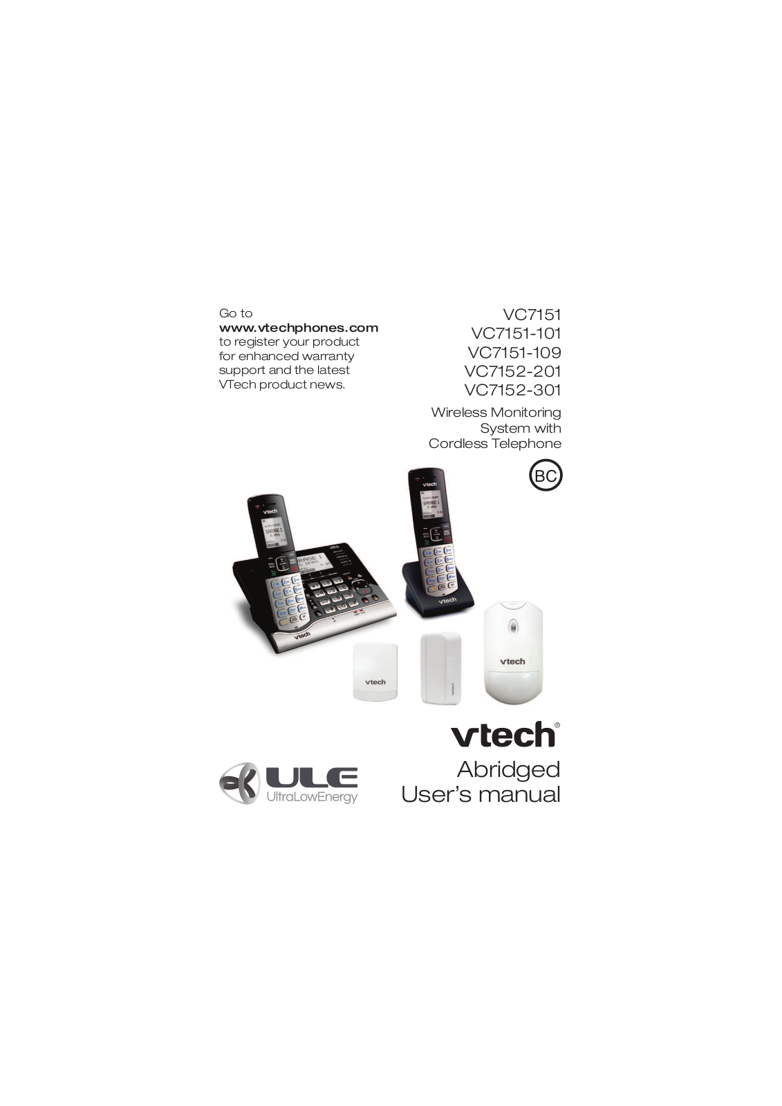 VTech Telecommunications 80 9648 00 User Manual