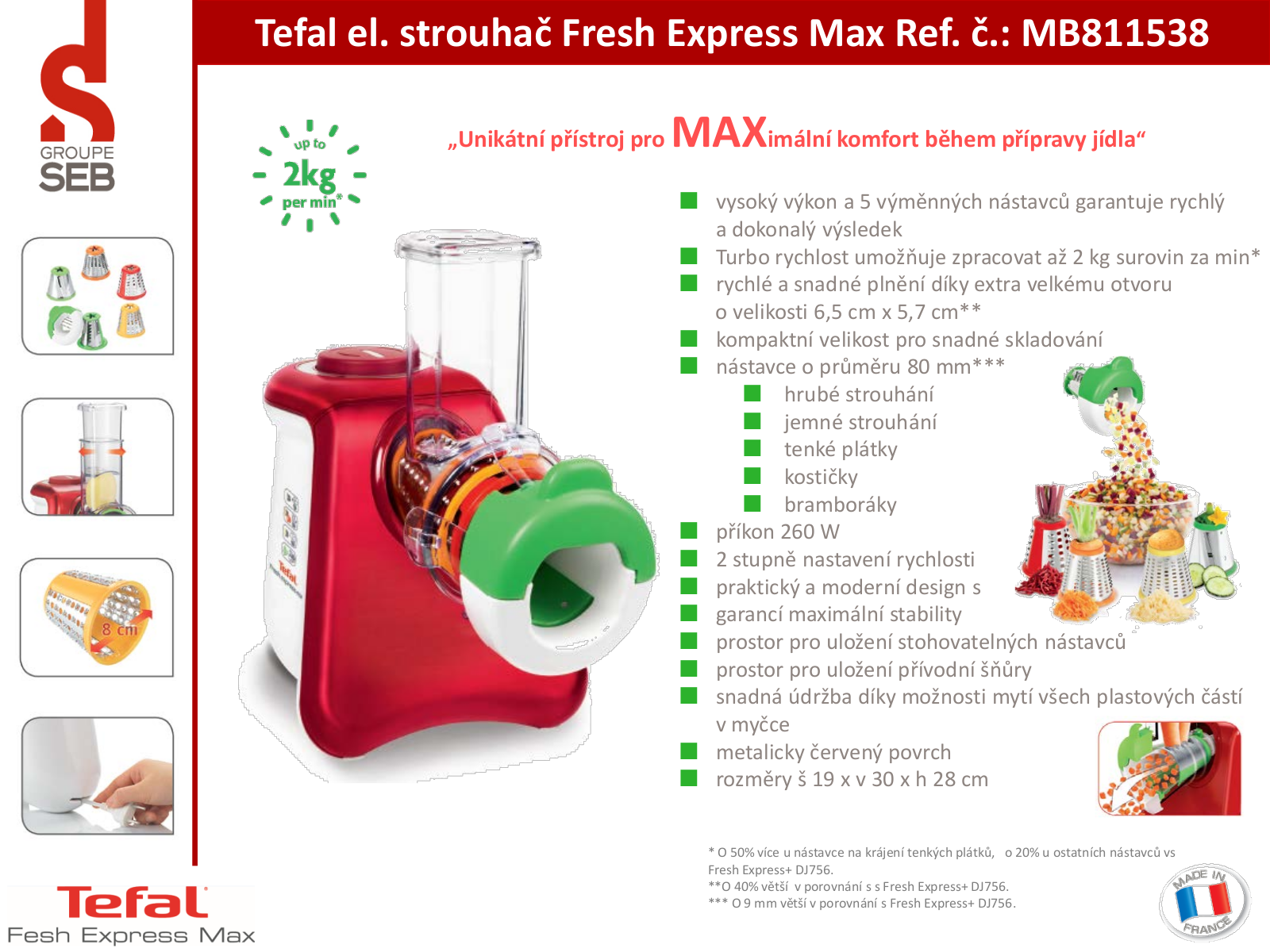 Tefal FreshExpress Max MB811538 User Manual