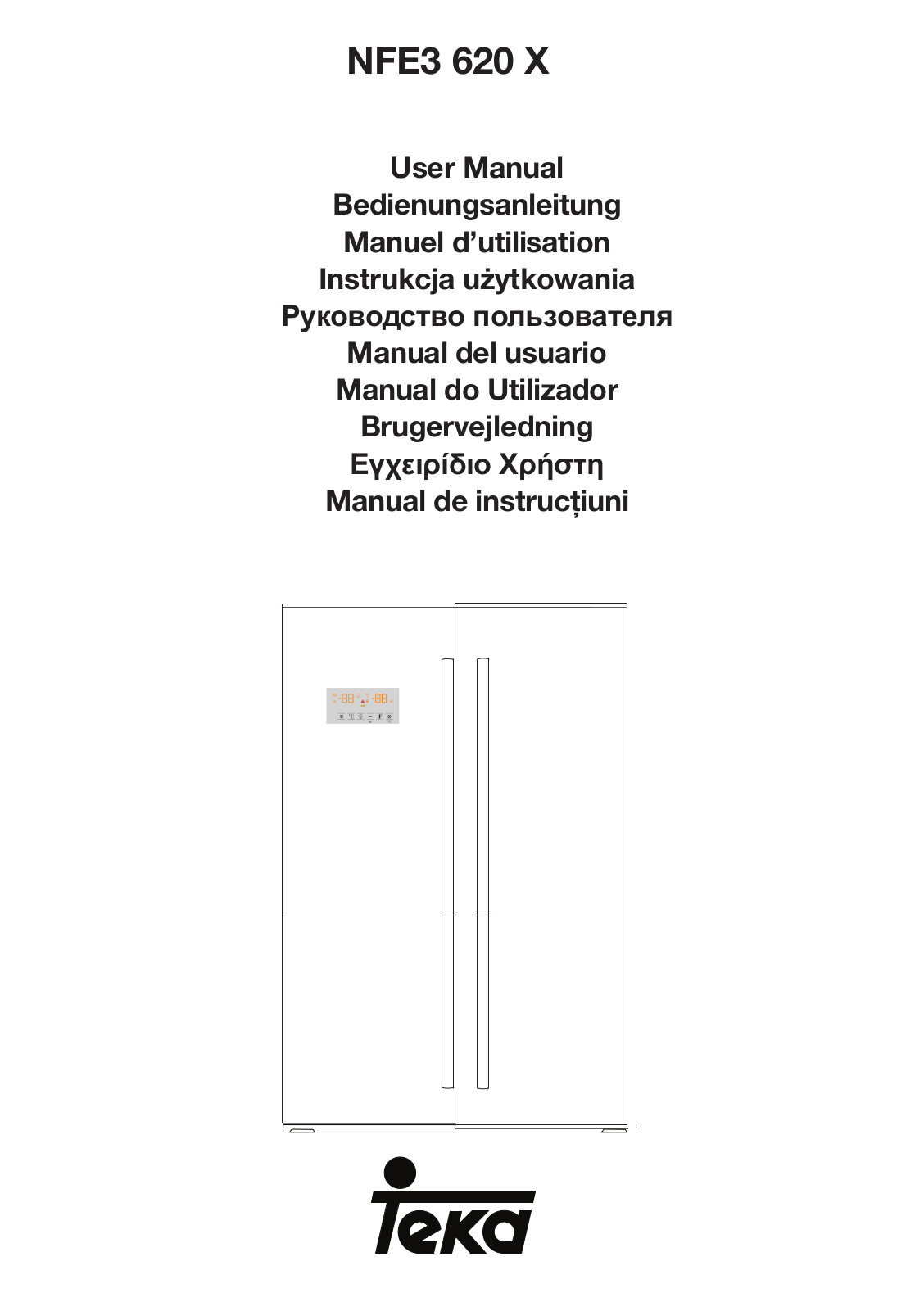 Teka NFE3 620 X User Manual