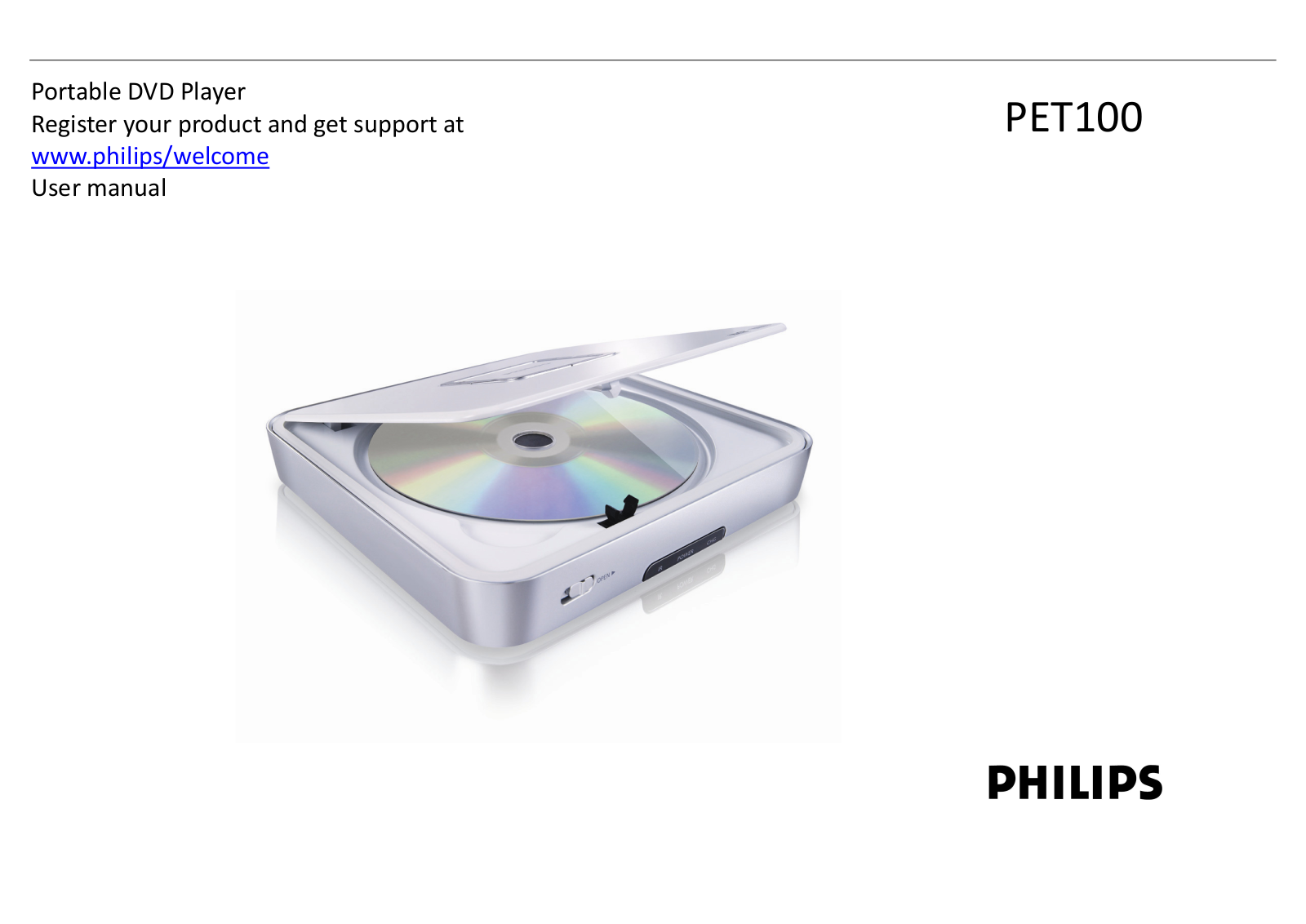 Philips PET100 User Manual