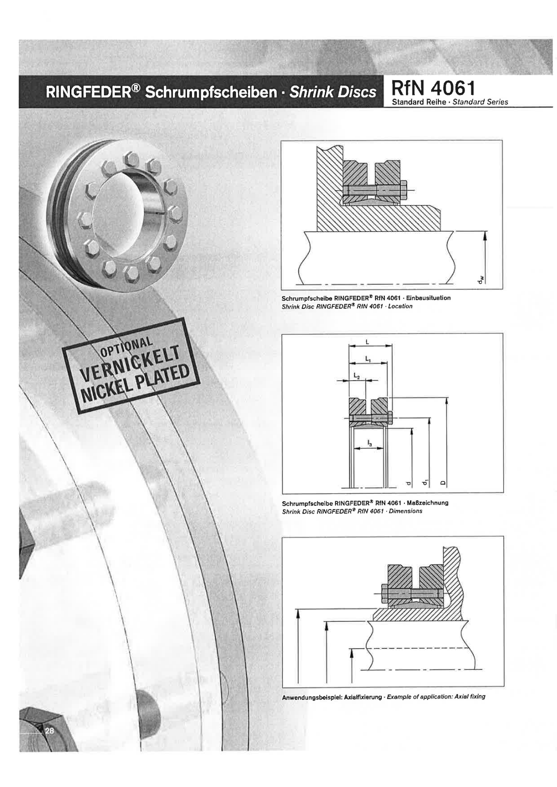 Datasheet RfN 4061 Datasheet (Ringfeder) - ManualMachine.com