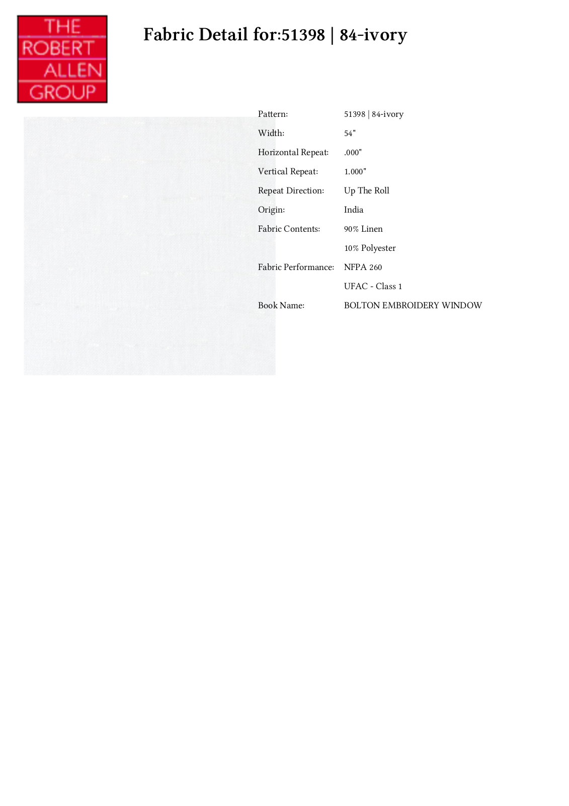 Duralee CRAL4072 Specifications - ManualMachine.com