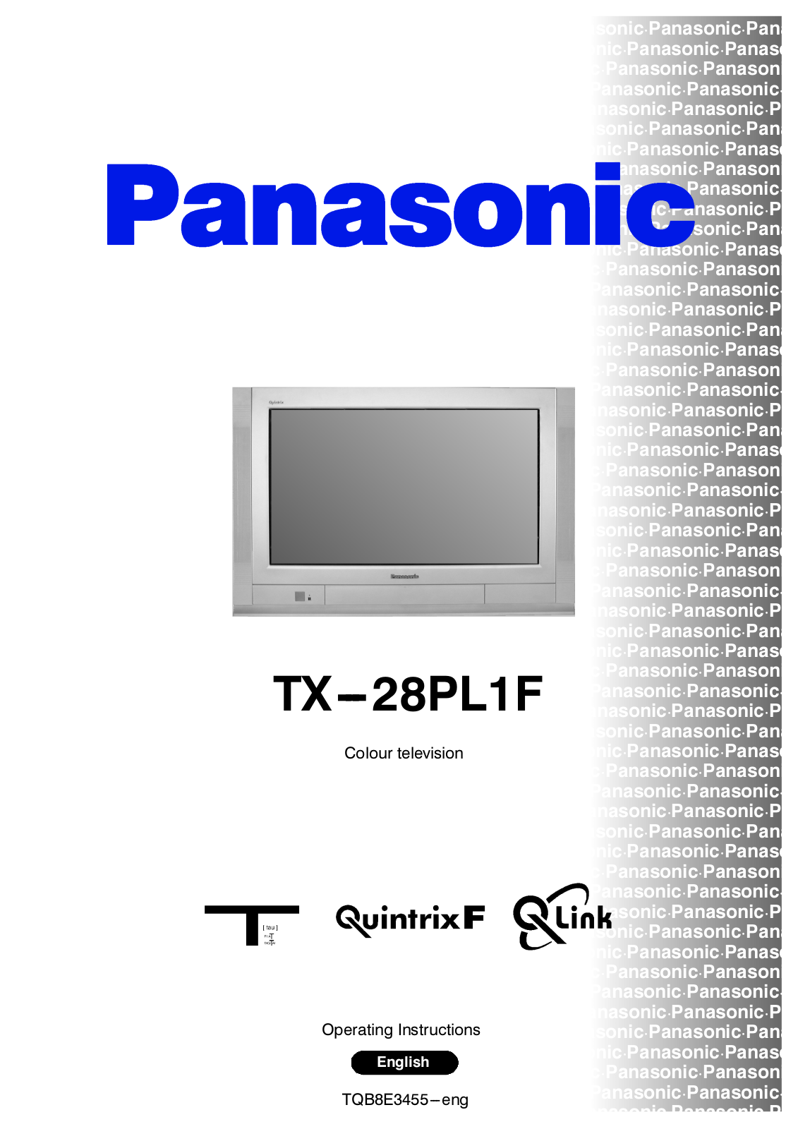 Panasonic TX-28PL1F User Manual