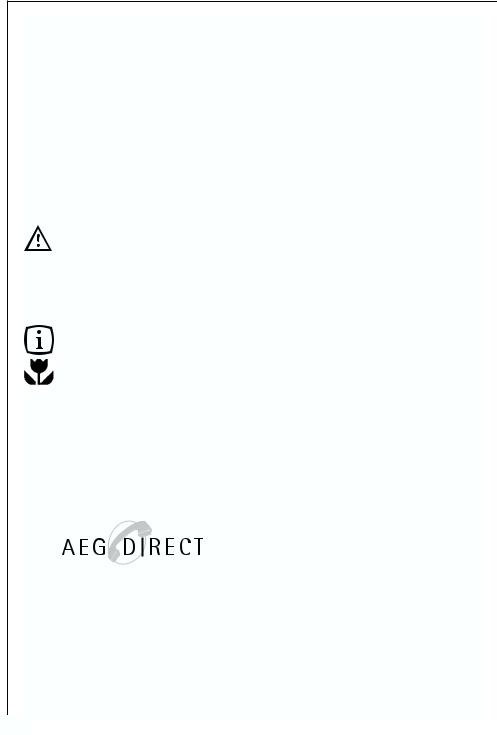 AEG AG78850-6I, AG78853-4I User Manual