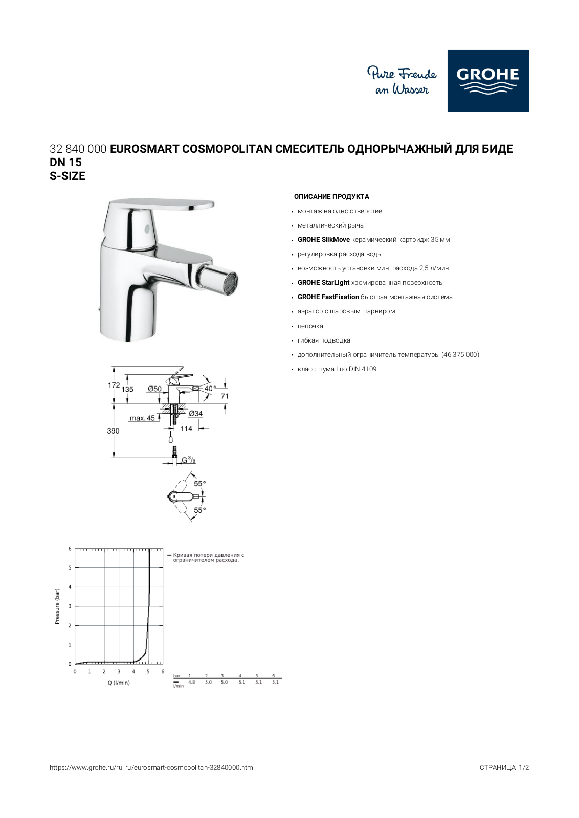 Grohe 32840000 User guide - ManualMachine.com