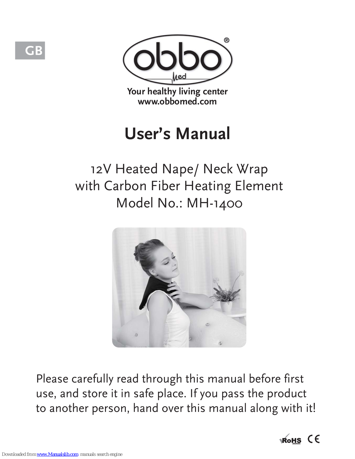 Obbo MH-1400 User Manual