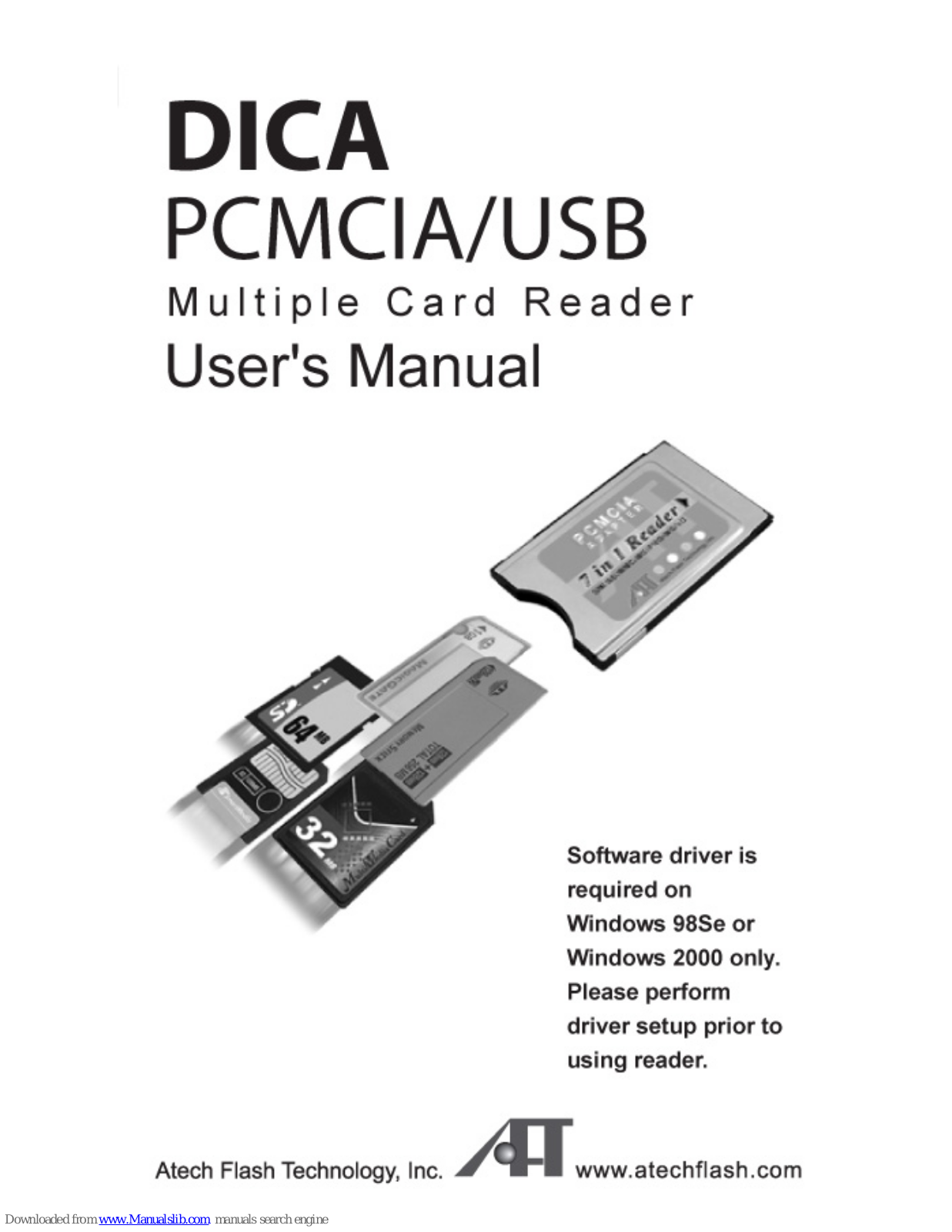 Atech Flash Technology Dica User Manual - ManualMachine.com
