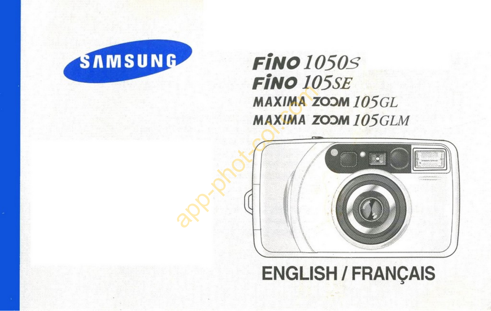 Samsung Fino 105SE Instruction Manual