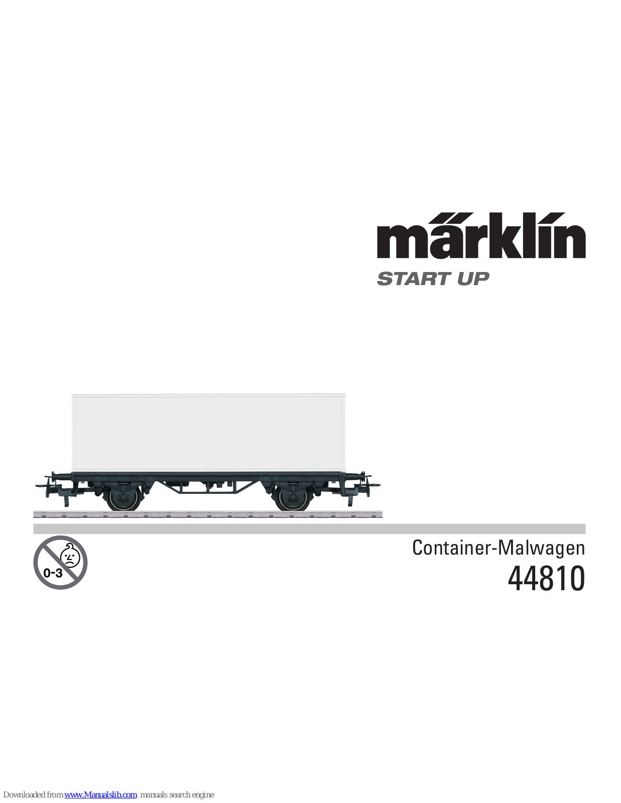 marklin 44810 User Manual - ManualMachine.com