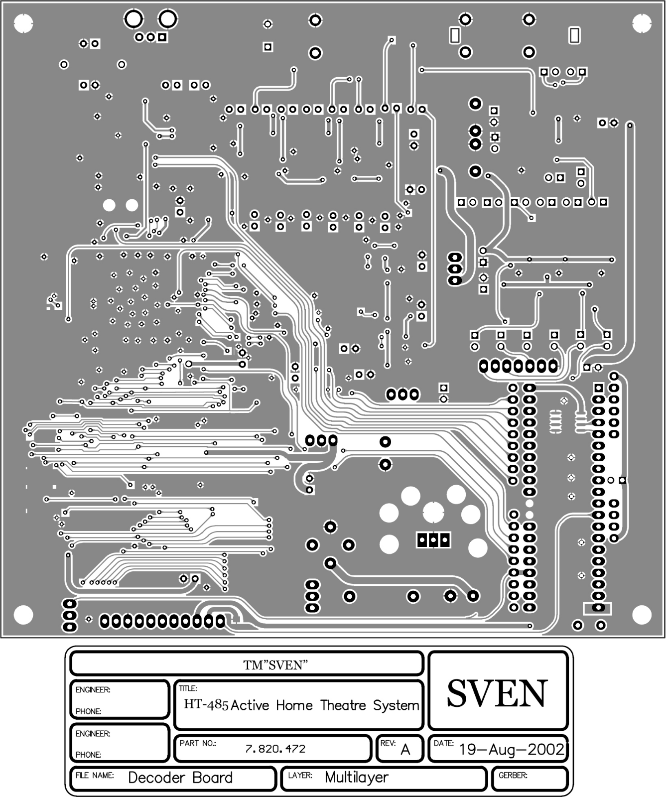SVEN HT-485 Service Manual