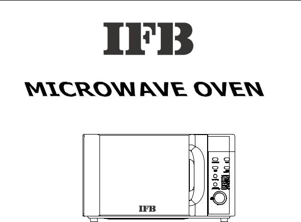 IFB Appliances 17PM1S User Manual