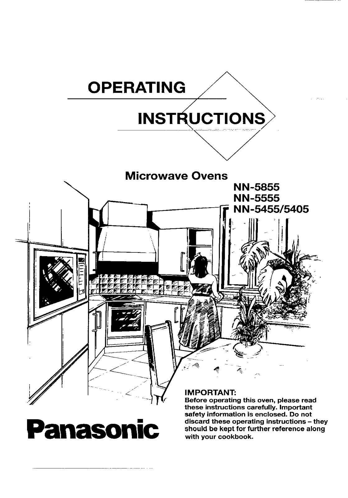 Panasonic NN-5455, NN-5405, NN-5855, NN-5555 User Manual