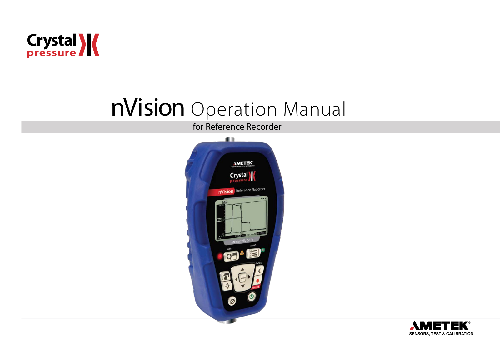 Crystal Engineering nVision Operating Manual