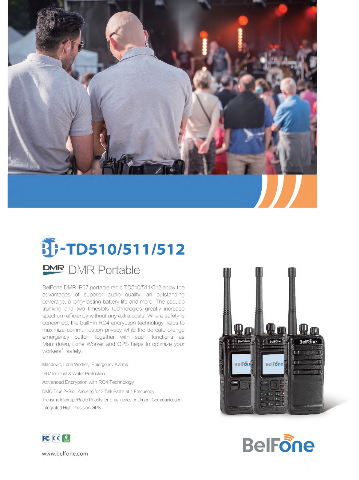 Belfone BF-TD510, BF-TD511, BF-TD512 Brochure - ManualMachine.com
