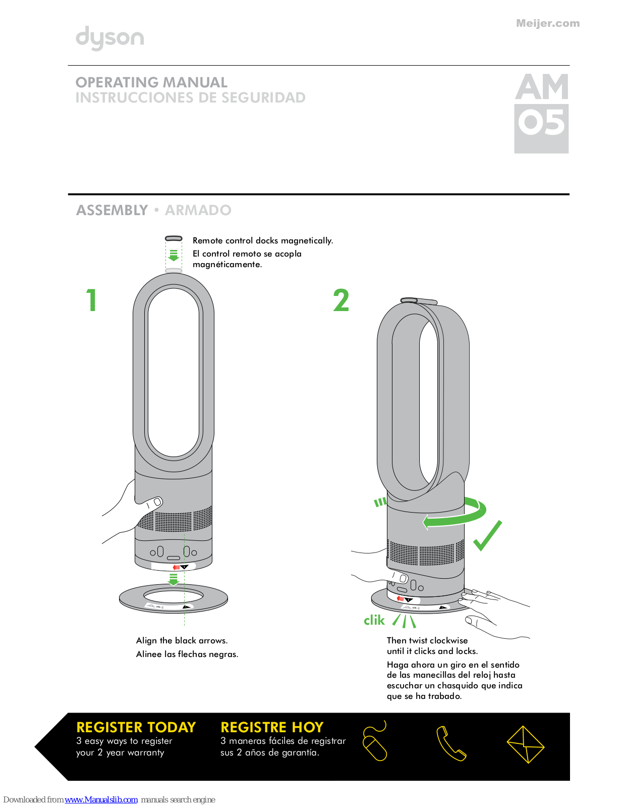 Dyson 300382-01, 300111-01 User Manual