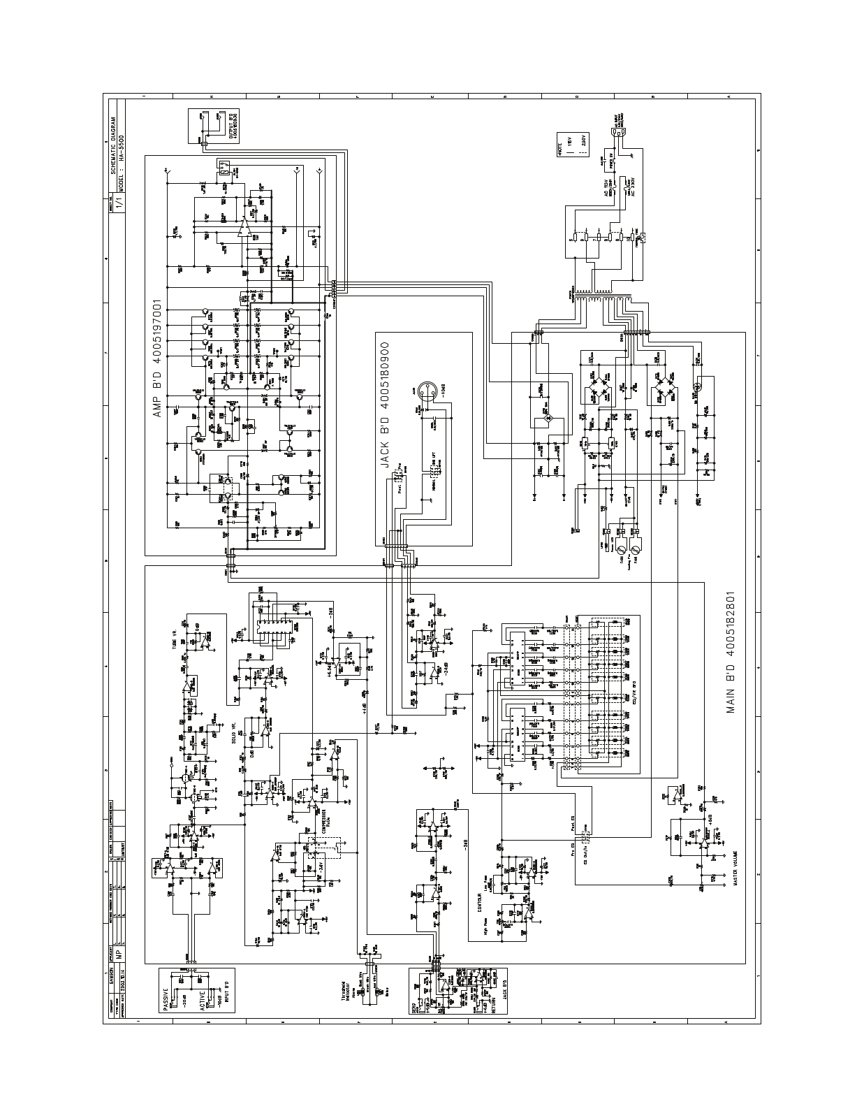 Hartke HA5000, HA5500 Schematic - ManualMachine.com